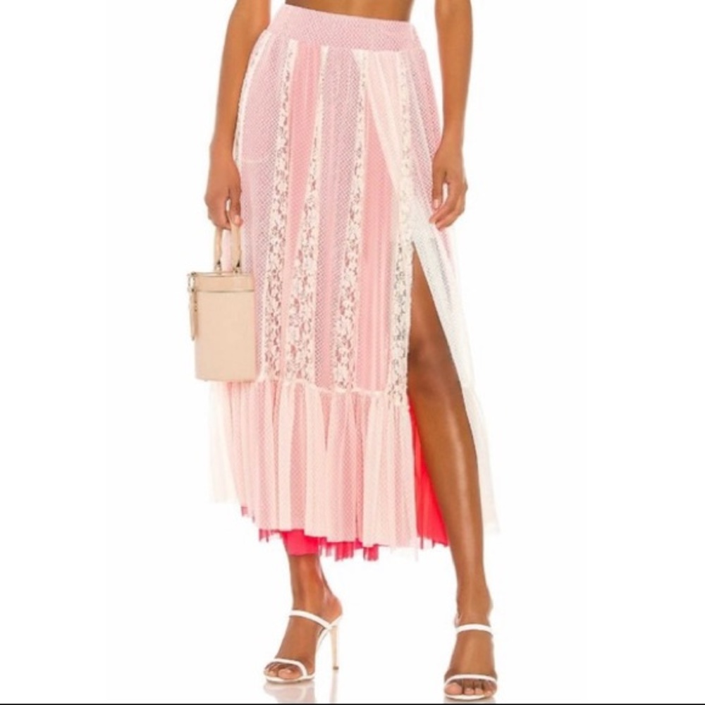 New We Are HAH Far out midi skirt